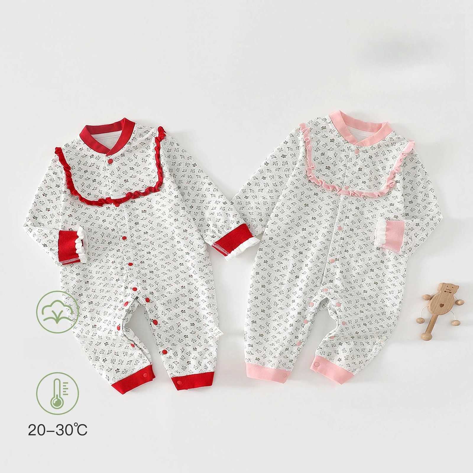 Spring Clothes AYNIGIELL and Baby Autumn Pure Cotton Jumpsuit Wen's Baby Outdoor Climbing Clothes 0-18 Months Newborn RperW260917