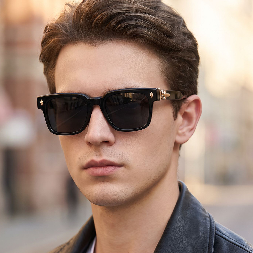 Premium Brand Designer Sunglasses 2026 New Retro Fashion Sunglasses, Stylish And Classic, With A Bold Square Frame, Unisex Design, From The Manufact
