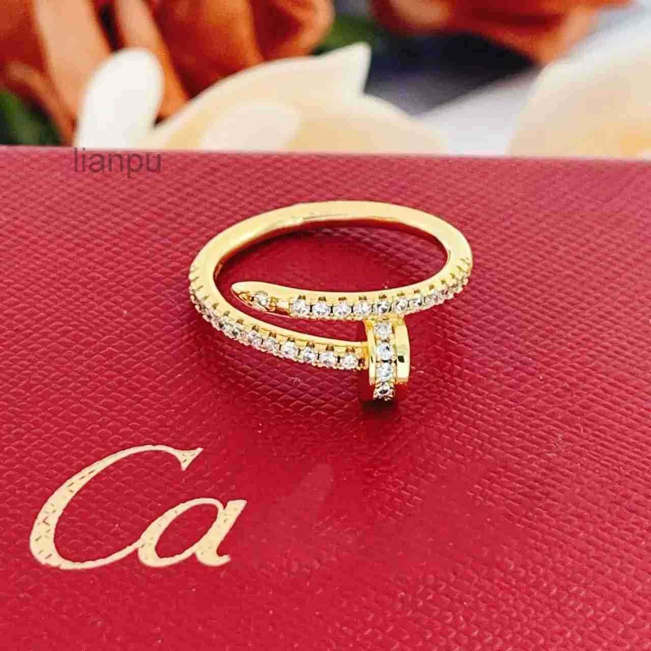 Designer ring luxury ring designer rings for Women love Designers Simulated Diamond White Rose Gold trend fashion gold cool classic nice