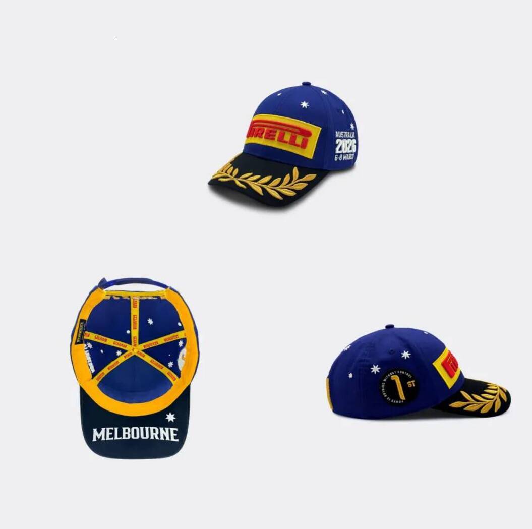 Motorcycle Accessories The New F1 handlebar mount bracket Racing Sun Hat MOTORSPORT PODIUM 2026 AUSTRALIA CAP Motorbike Modification Parts 55