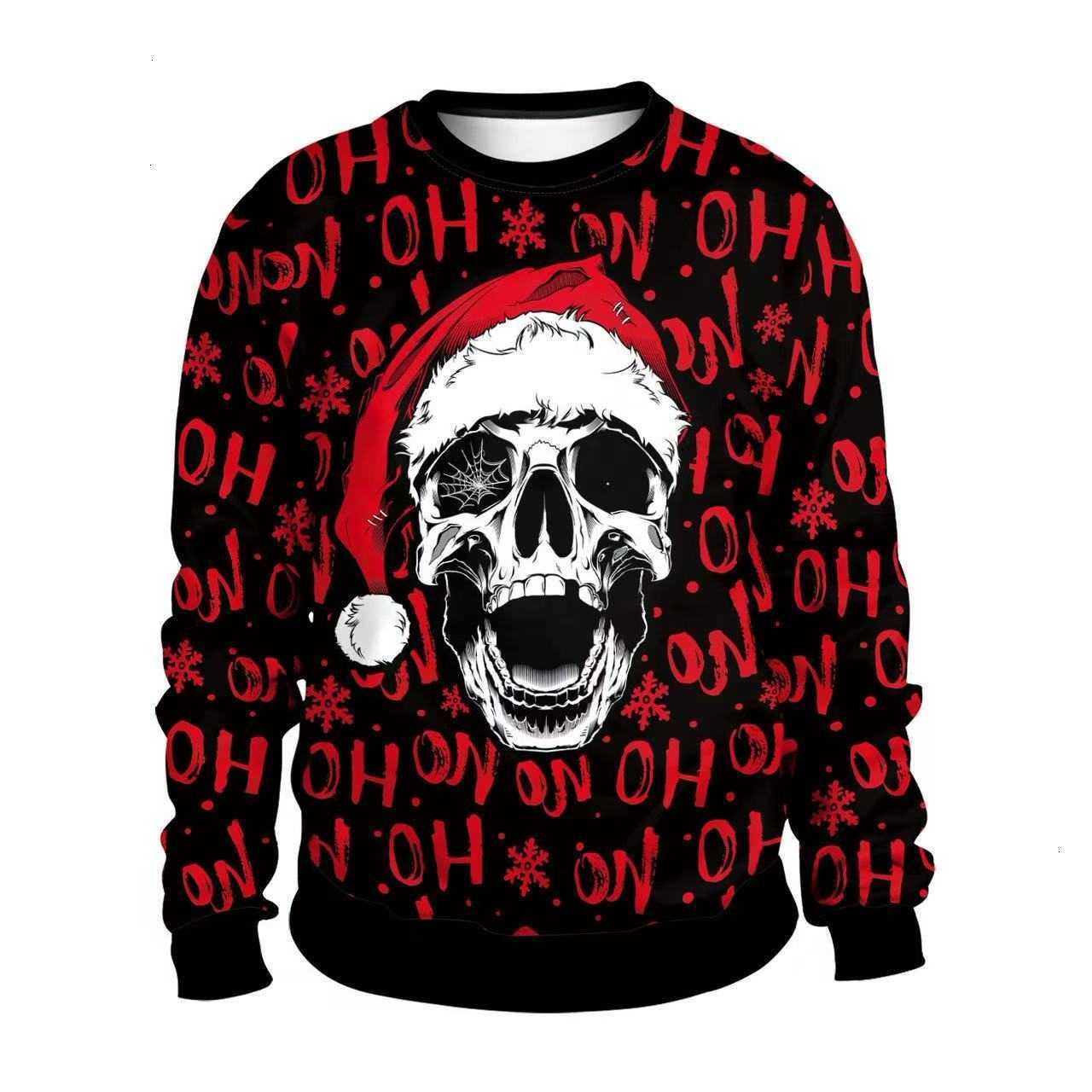 Christmas Ugly Farm Sweater Tractor Vintage Mens Santa Xmas Holiday Crew Neck Sweatshirt Casual Oversized Tracksuit Pullovers C260915111