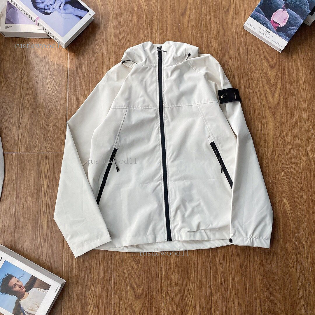 stone jacket Designer Men's Jacket pull coat womens windbreaker : Autumn Winter Fashion top stoney coats Blazers veste stone Long Sleeve Zipper