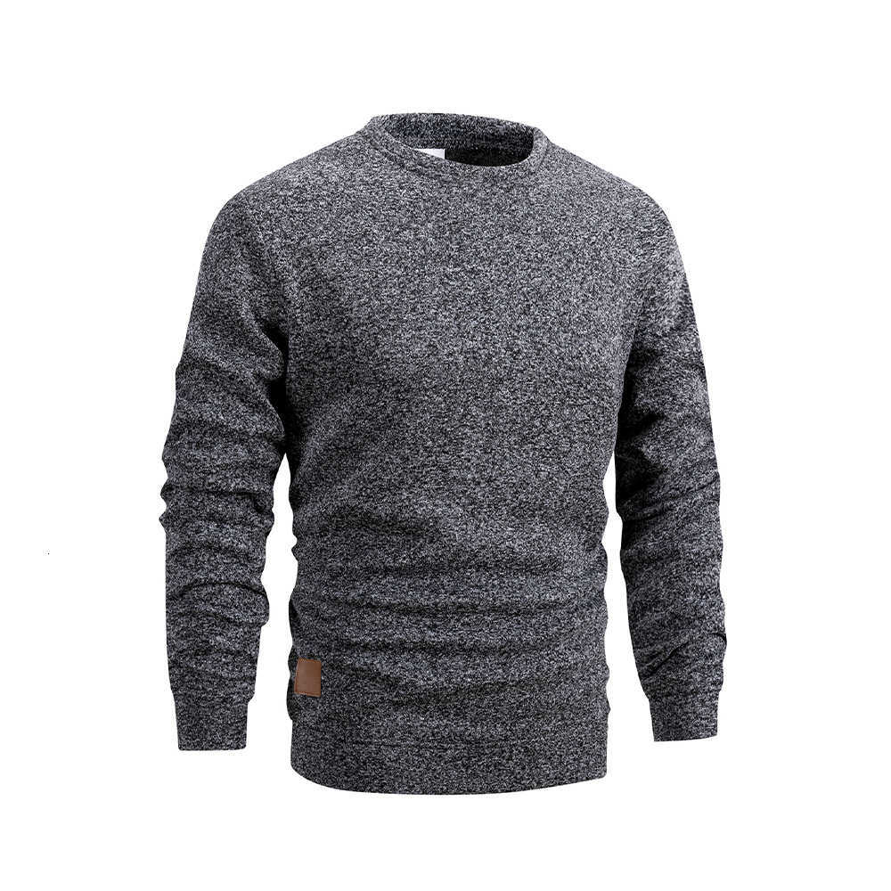 Long Men's Christmas Sleeve hoodie Sweaters Crew Neck Basic Pullover Shirts Autumn Warm Streetwear Outdoor Jogger Casual Loose Sweatshirt Hoody