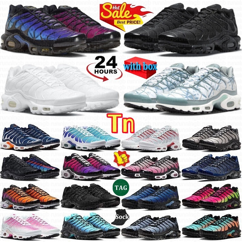 Tn Shoes Tn Plus Running Shoes Designer Shoes Mens Sneakers Utility Triple Black White Sky Blue Pink Unity Marseille Dusk tnss tns Womens Outdoor Sp