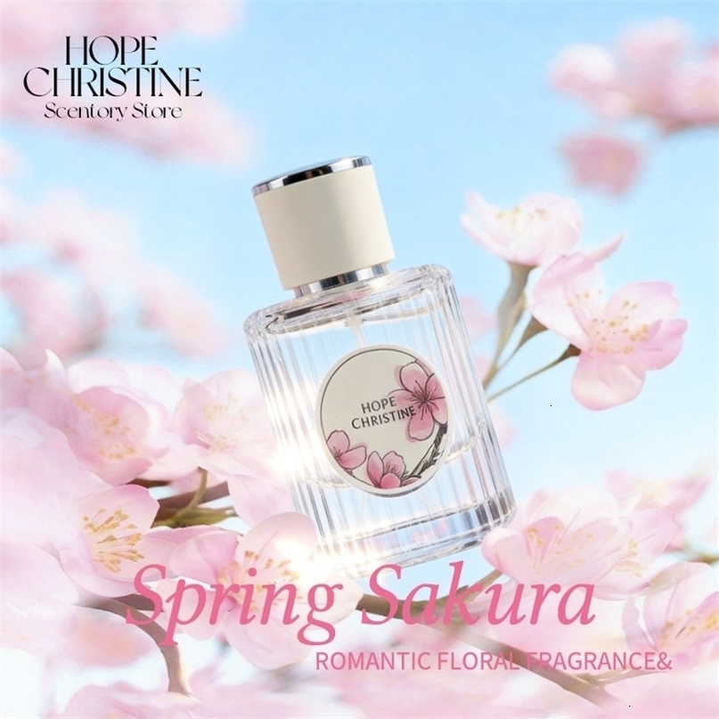 HOPE CHRISTINE Pure Oriental Cherry Blossom y Perfumes And Colognes Sakura Long Lasting High Quality Woman Fragrance 260908