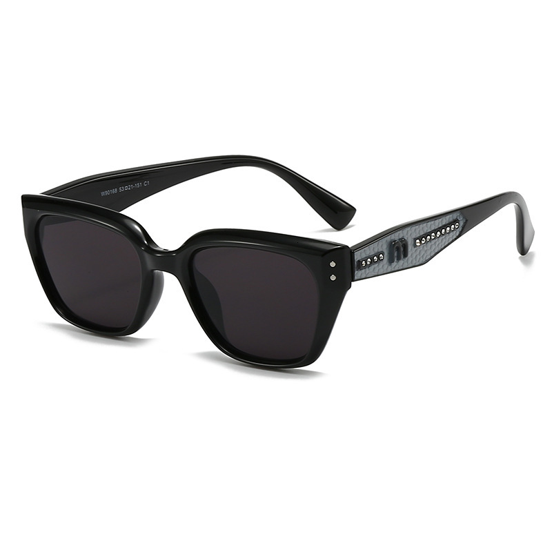 Luxury Fashion Designer Sunglasses 2024 New Trendy Women's Sunglasses, Fashionable Small Frames, Sun-Shielding Uv-Protective Eyewear, European