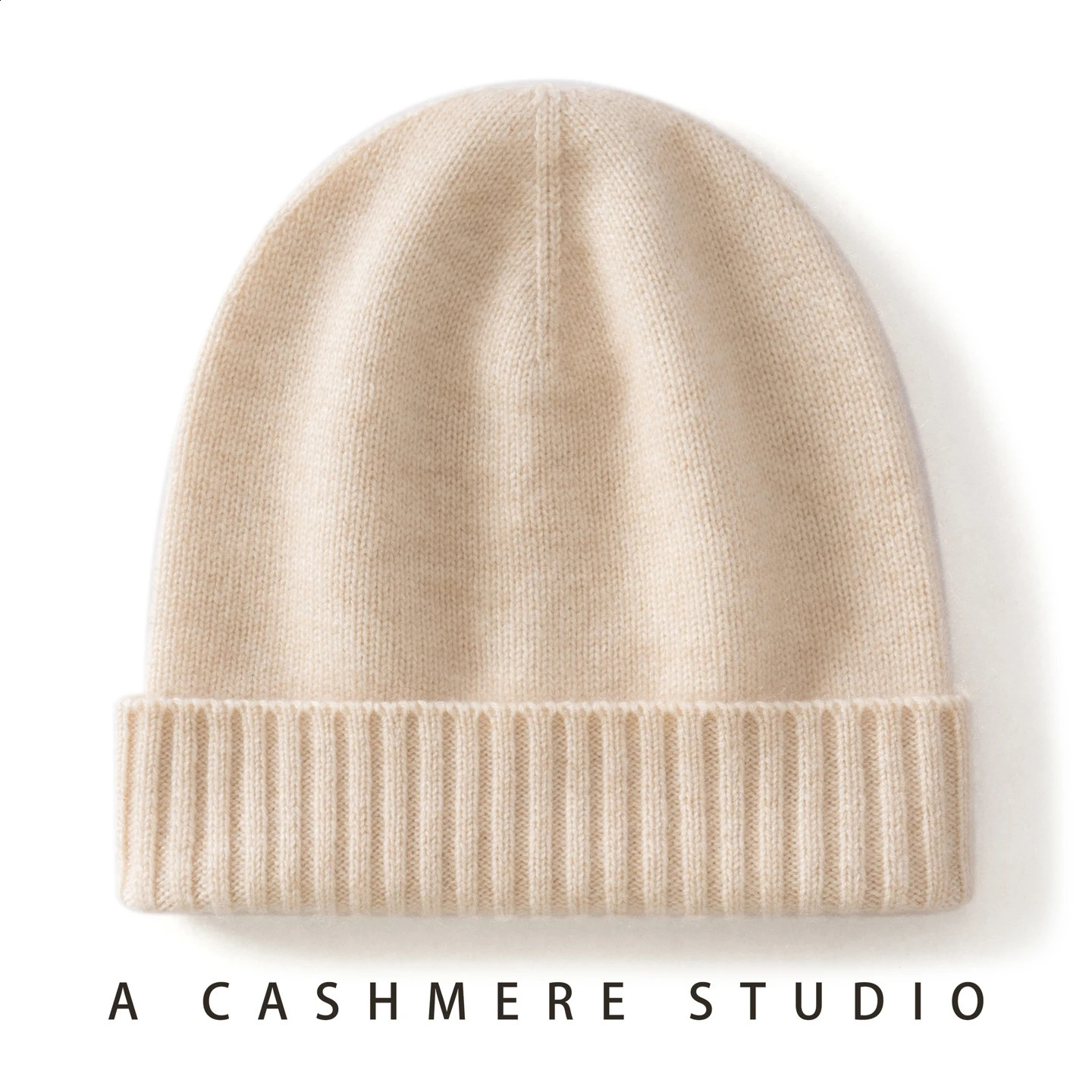MERRILAMB Winter Hat For WomenMen 100%Quality Cashmere Beanie Cap Unisex Outdoor Casual Solid Knitted Hats Warm Soft SkullCap 260917