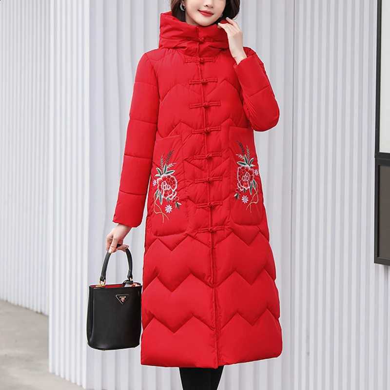 New Winter Collection Jacket 2024 Windproof Female Coat Womens Quilted Coat Jackets Long Warm Parkas Tops H260917