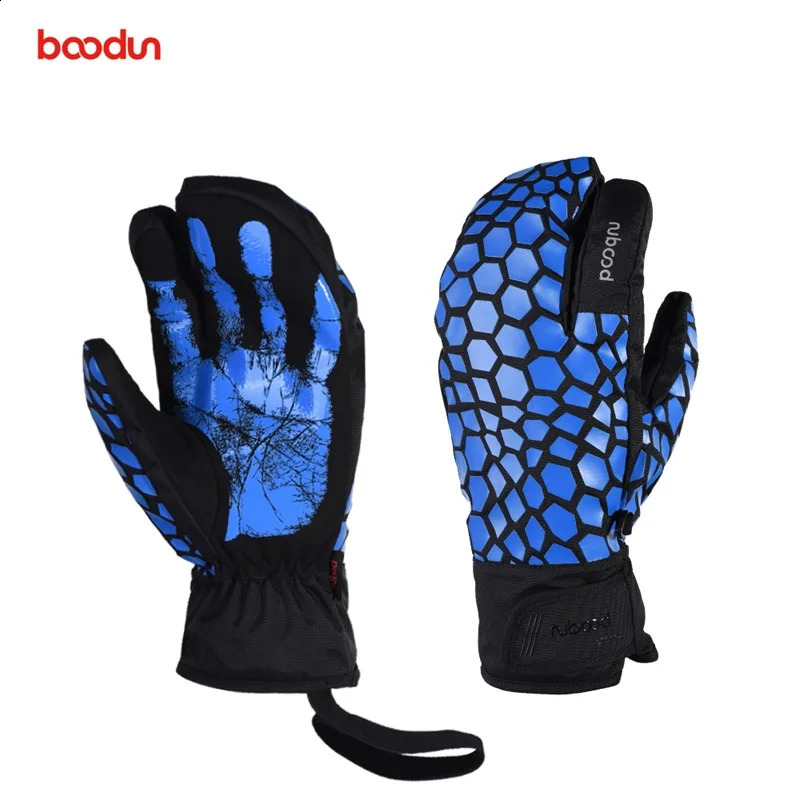 Touchscreen Ski Gloves for Adults Windproof and Waterproof Unisex Outdoor Sports Motorcycle Thickened Insulated Gloves 1100 260917