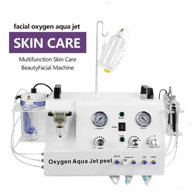 Upd Upd Professional 5 In 1 Beauty Deep Cleaning Beautician Jet Peel High Pressure Beauty Oxygen Jet Peel Beauty Skin Moisturizer Blackhead Removal
