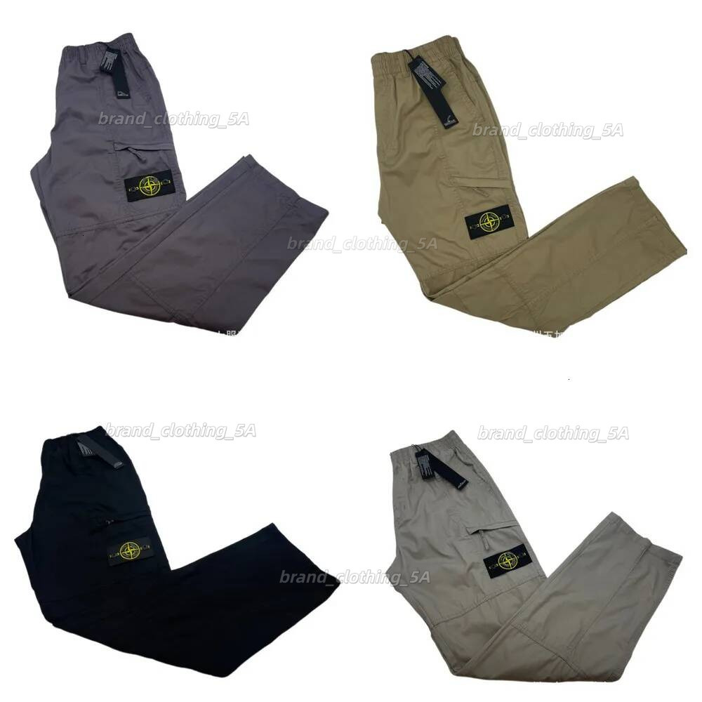 Islenda Lightweight Combat Workwear Mens Thin Version Stone Cargo Pants Stones Sweatpants stone jacket Designer Outdoor Compass Streetwear Man Trous