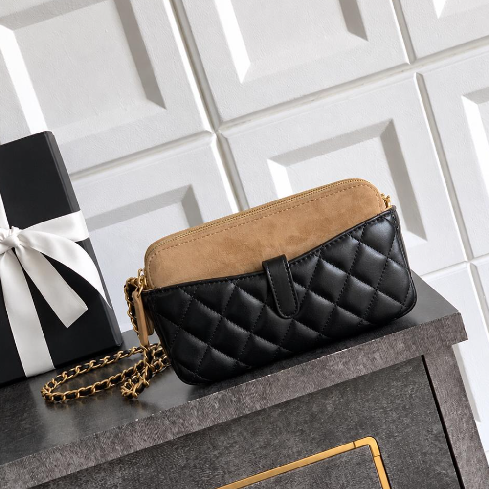 Mini Shoulder Bag Suede Leather Quilted Chain Crossbody Purse Refined Shopping Weekend Top-Tier Designer New Arrival