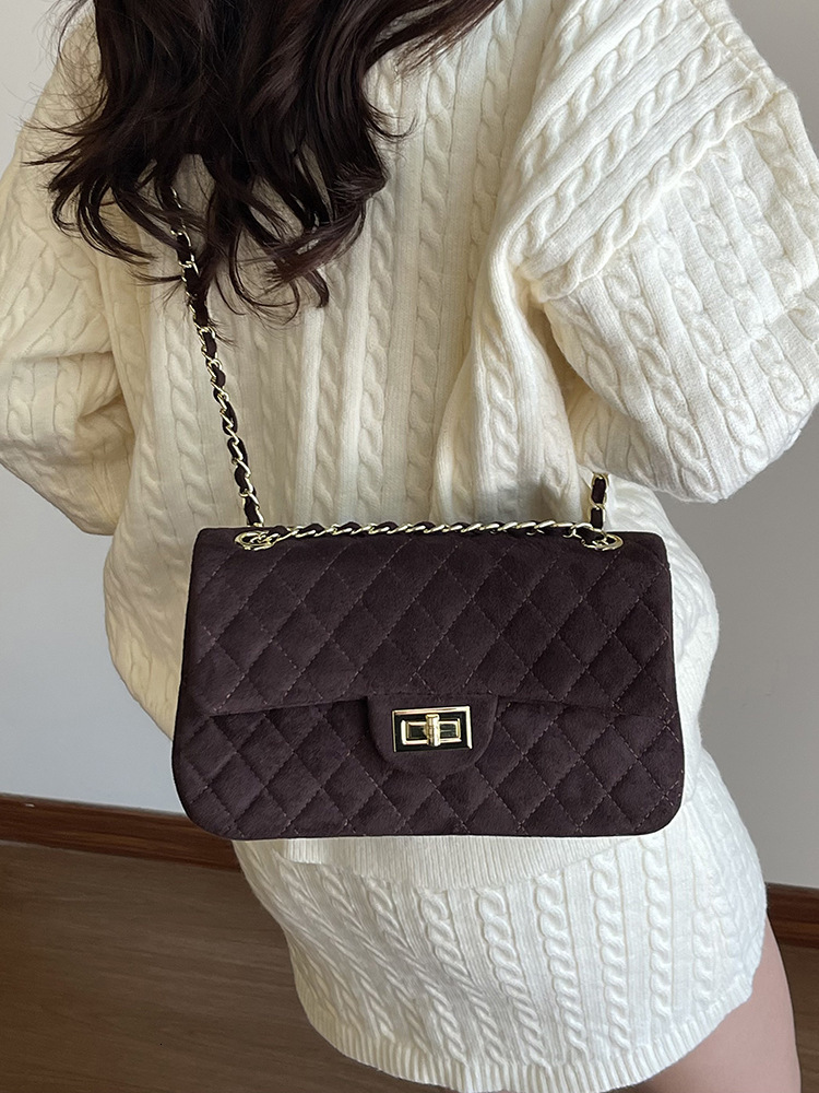 High Quality Designer Versatile Fashion Niche Large Capacity Tote New Chain Quilted Shoulder High End Crossbody Bag Women Trendy Top Hot Cute Elegan