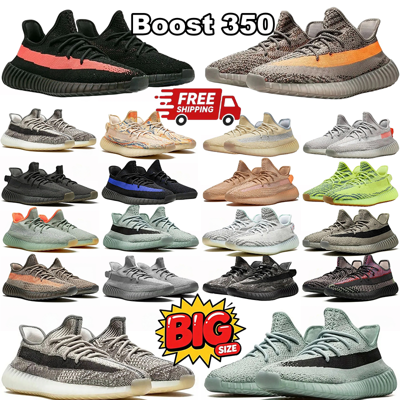 Free Shipping Designer 350 v2 boost Running shoes trainers men women sneakers chaussure black white grey brown mens trainers women casual running sh