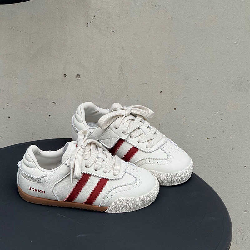 2026 Autumn New Children's Shoes Trendy Low-Top Sneakers for Boys and Girls Mid-to-Large Size Kids' German Training Shoes Soft-Soled Runni