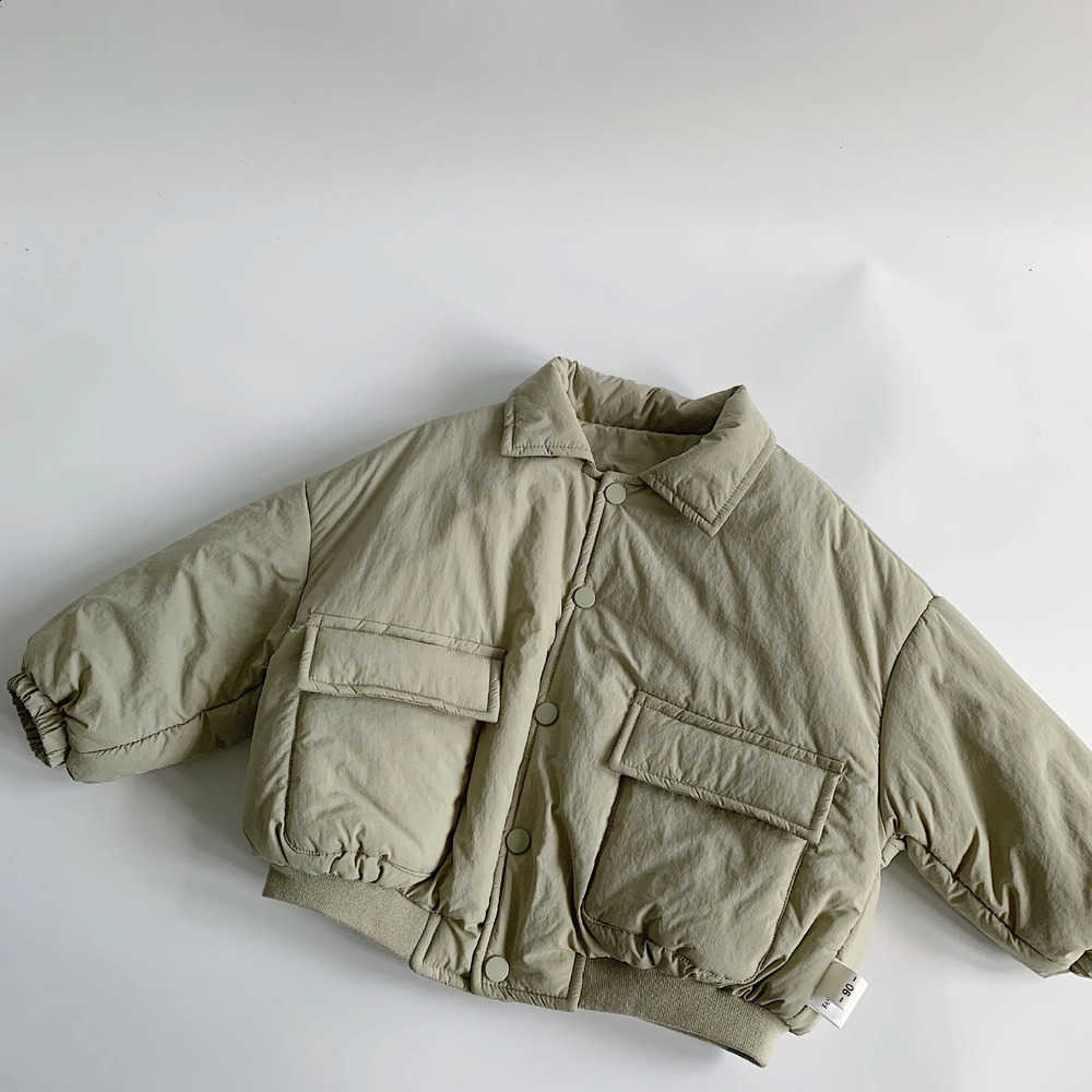 Winter Children's 2025 Cotton Coat New Sle Loose and Thick Cotton Clothes Baby Winter Clothes Cotton Jacket Top TrendW260917