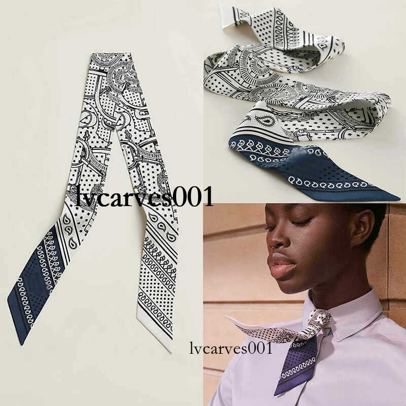 Designer H tied up the hair band Golden Horse 2026 New Small Scarf Bag Decoration, Suitable for Twill Silk Scarves, Women's Hair Bands, Ribbons