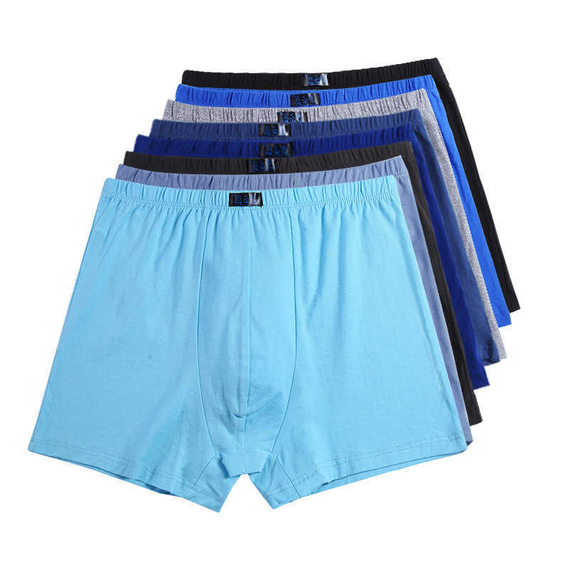 taglia Mutande Grandi mutande di cotone 100% Boxer da uomo plus size pantaloncini di grandi dimensioni biancheria intima di cotone traspirante 5XL 6