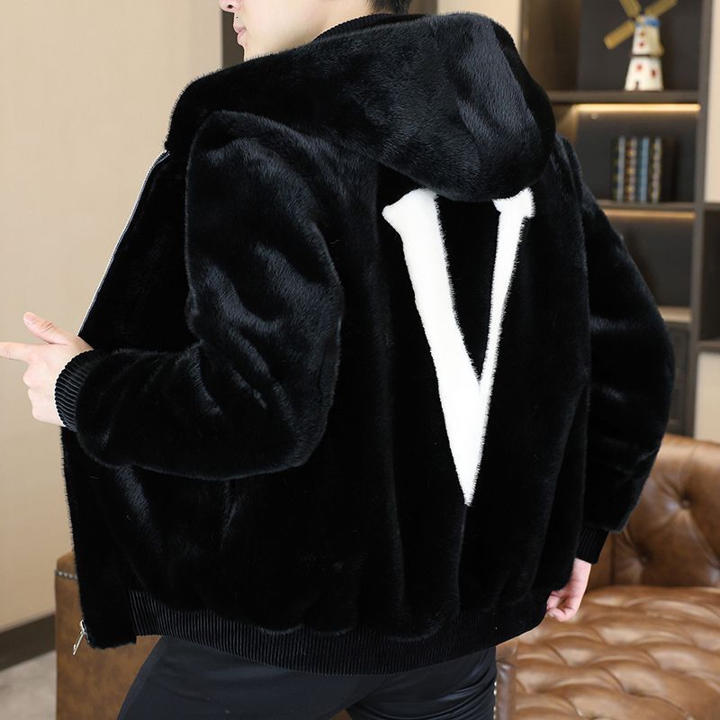 Autumn Winter Warm, Oversized Coat, Thickened Fleece Jacket, Casual Versatile, Fashionable, Unisex, And Suitable For Couples