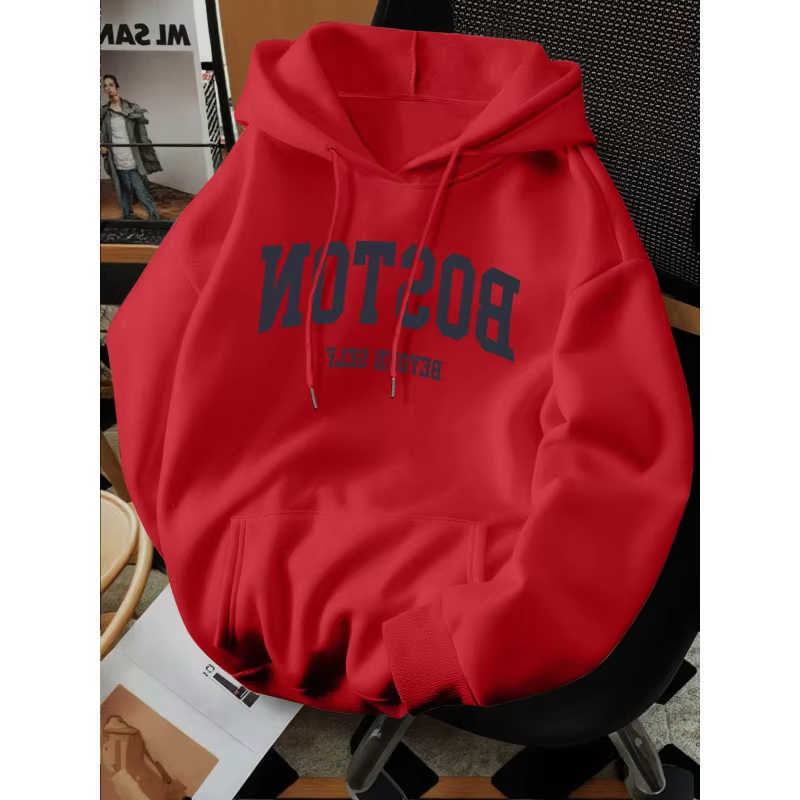 hoodie 2026 New Men's Christmas Loose Hoodie Thin Spring Autumn Versatile Casual Fade Resistant C2609151