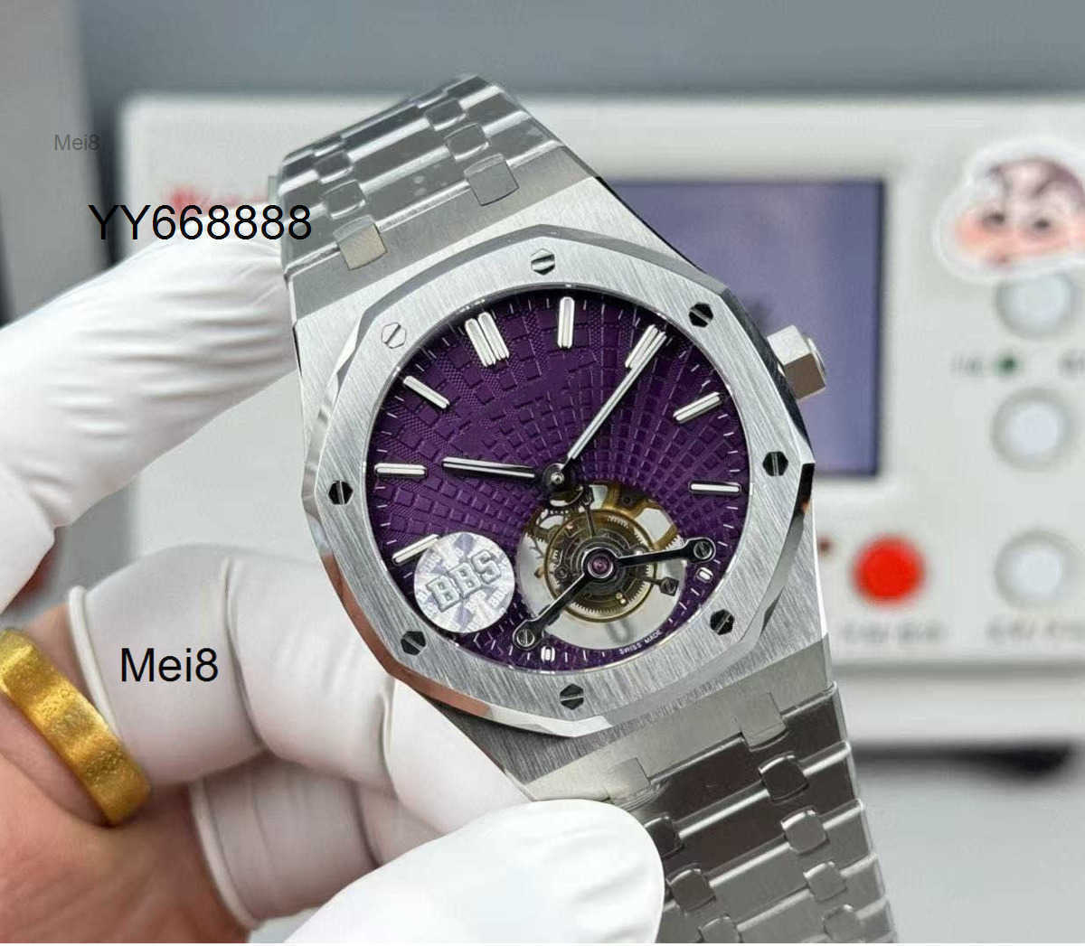 Mens watches high quality BBS Factory Roya1 0ak 2924 Automatic Mechanical watch movement 41mm thickness Mens watch Sapphire crystal 316 stainless st