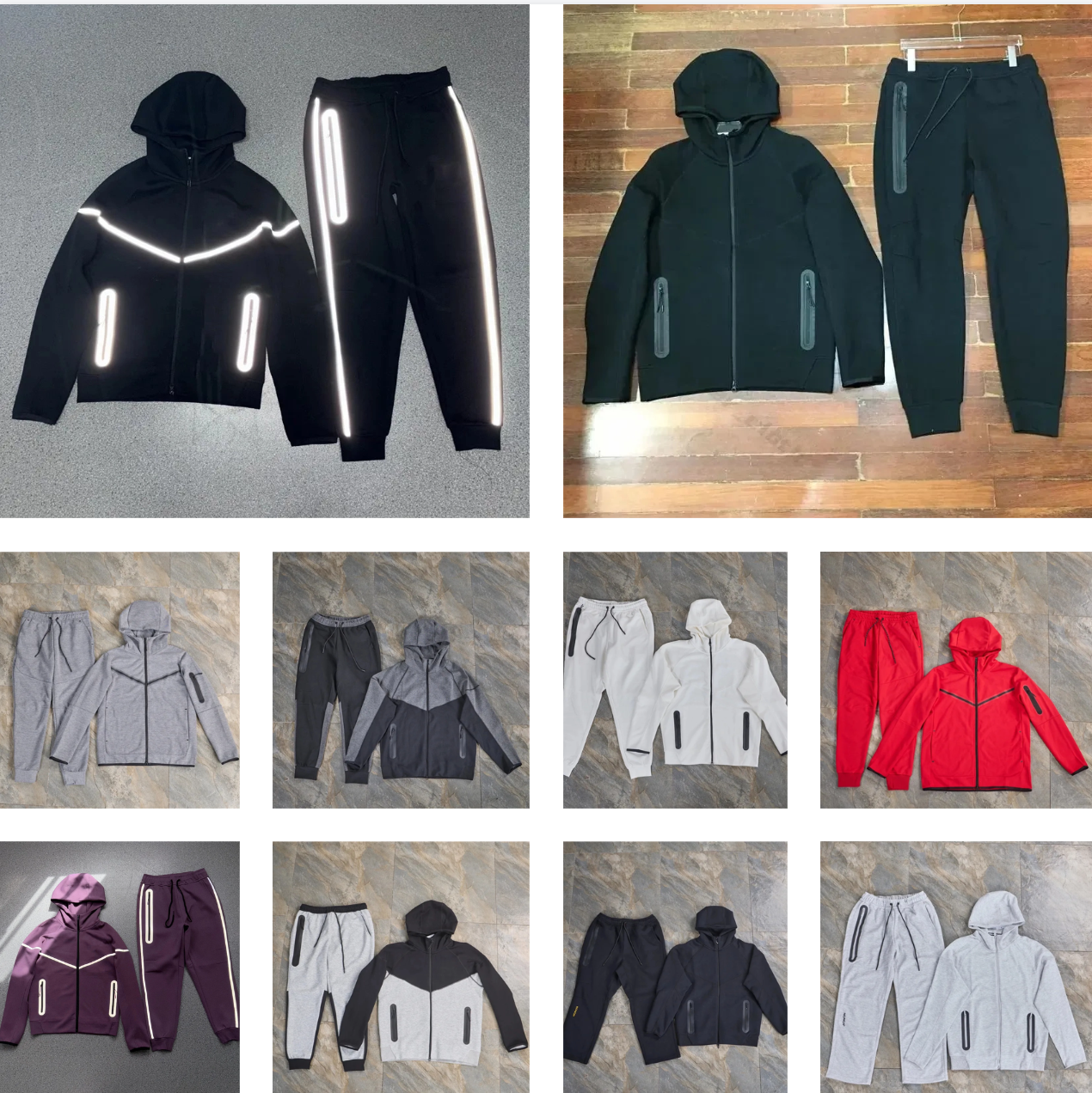 Designer sweatshirt supresweat 5A Embroidered Cotton LOGO pants sports pants high-quality 1:1 hip hop American pure cotton sports suit latest model