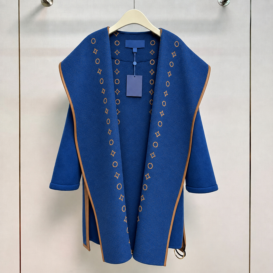 Cashmere Coat Women Jacket Designer Wool Blends Coats Fashion Jacket Classic Cashmere Coat Essential for Fall and Winter Woolen Coat Long and Short