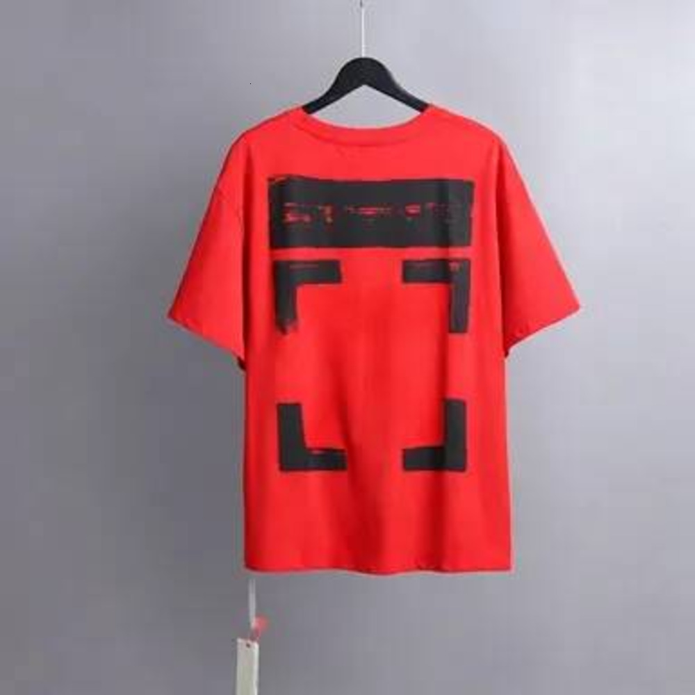 Off White Shirts Designer Mens And Womens T Shirt Luxury Summer Print Letter Men Sleeve Casual Street Graffiti Tee Off White Sweatshirt Round Neck F