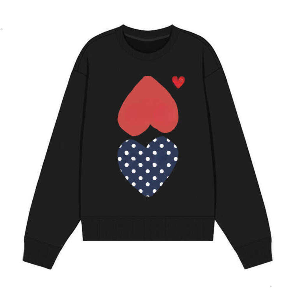 Play Hoodie Mens Designer Hoodie Pullover Unisex Red Heart Graphic Hoodie Simply Daily Sweatshirt Pattern Printed High Quality Commelys De Garsons H