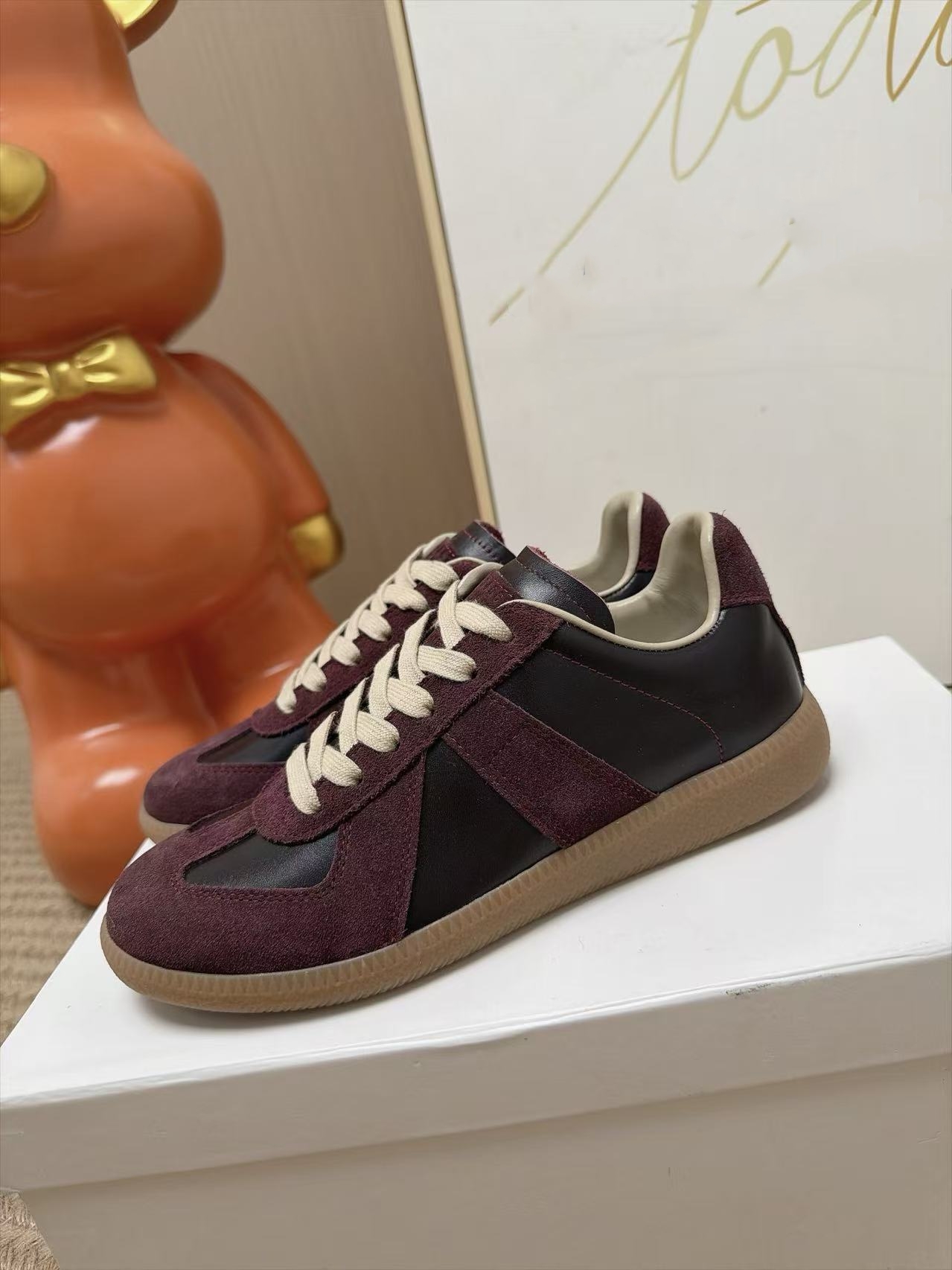 Top Luxury Women's Casual Black white shoes Retro sneakers for Men's Low tops skate Walking Famous Rubber nappa leathers outdoor lightweig