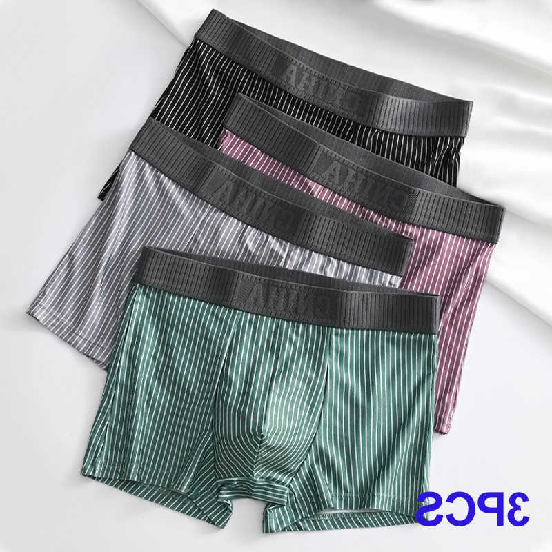 Mutande quadrate da uomo 3 pezzi mutandine casuali boxer sportivo uomo uomini sexy biancheria intima boxer sportivi slip pantaloncini intimo intimo