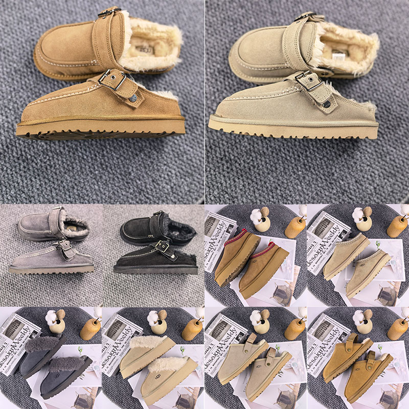 Designer Goldenstar Evelina Clog Slippers Clogs Hi Slides Dad SandalGolden star Beach Women Men Tazz TasmanFall Driftwood Chestnut Sand Winter Summe