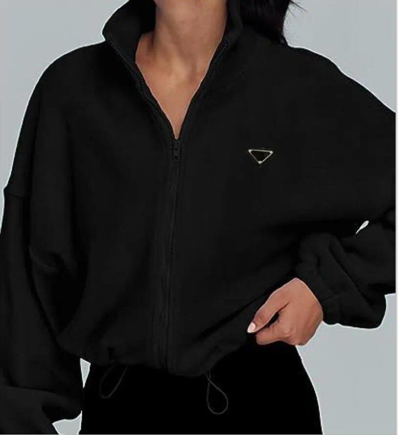 Designer Jacket Women Jackets Womens Zip Up Windbreaker Long Sleeve Clothes Casual Warm Plush Female Outerwear Clothing Jacket Woman Veste Femme Aut