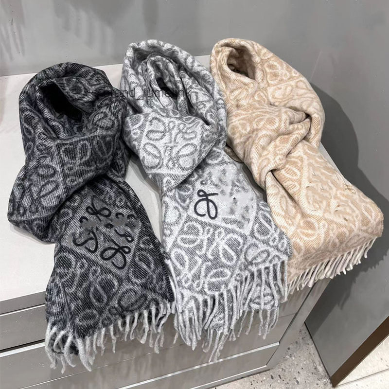 Scarf Designers New Arrived Men Scarf Cashmere Winter Scarves Long Size Male Warmer Women Printing Letter Wool soft warm wool luxury scarfs classic