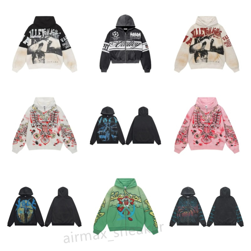Designer kids valley dreams Hoodies Heavyweight Oversized Crewneck Sweatshirt Boys Girls Classic American Hip Hop Streetwear Loose Fit Casual Daily