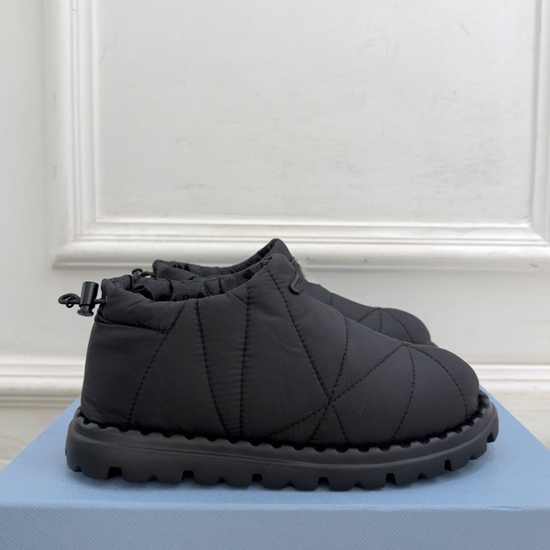 Mens Womens Snow Boots Designer Down Boot Couple Runway Style Fashion Boots Shoe Upper Decoration Daily Commute Flat Boot TPU Non Slip Outsole Sizes