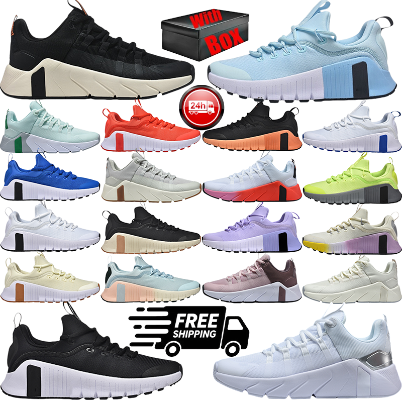 Designer Running shoes Metcon 6 7 Mens Womens Outdoor Sports shoes Triple white black orange form pink grey blue mens trainers sneakers size 36-45