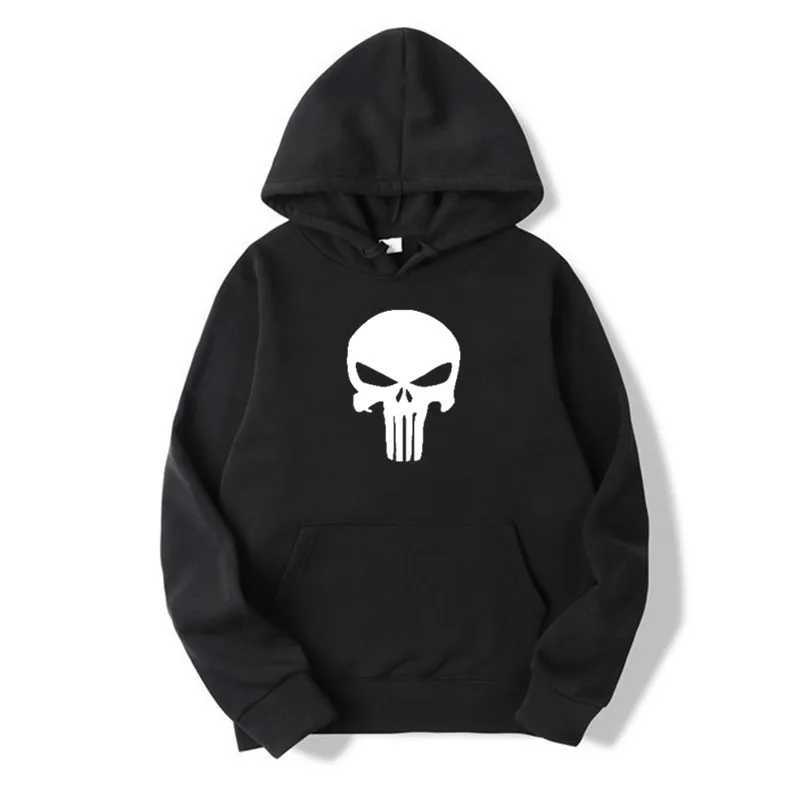 Fashion Skull Head Print Men Women Hoodies Sweatshirt Autumn Winter Hooded Top Mens Casual Hoodie Tracksuit Coat Sudadera Hombre S260918UWQ4