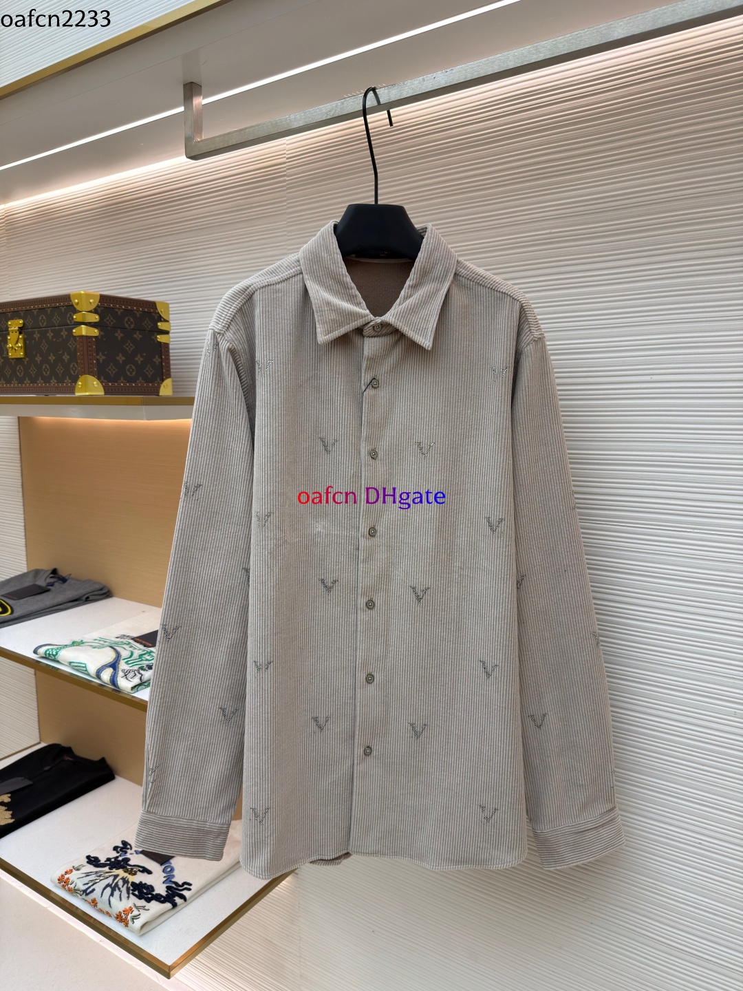 Designer Mens Shirt mens casual shirts men business shirt Button Up tshirt fashion tee polo men's shirt coat Corduroy rhinestone shirt 2233