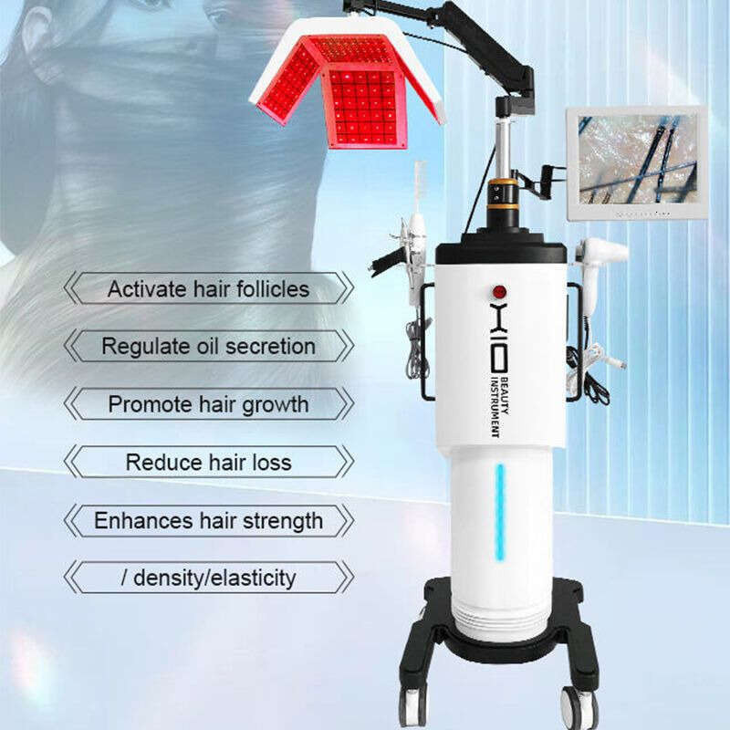 Hot Sell LED PDT red Light Therapy Laser Hair Growth/Regrowth Treatment 650nm Device for Stimulating Scalp Anti-hair Loss Massager