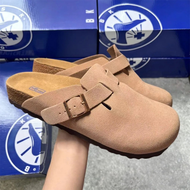 designer sandals sneakers Slides shoes Women birken Clog Sandals Slippers Men Slides Shoes Genuine Leather Clogs Sandale men women sliders trainers