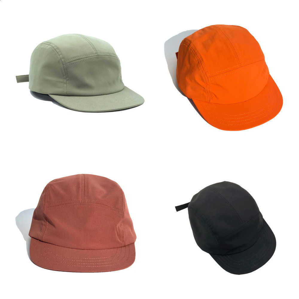 Panel 5 New Short Custom Brim Baseball Hats Unisex Fashion Flat Brim Truck Caps Men Hip Hop Snapback Casual for Women Cap J260917