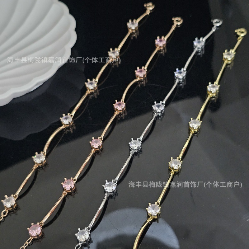 Swan Jewelry Designer Swarovskilyity Swarski Arianna Sawarovski Luxury Bracelet For Woman Luxe Bangle Couple Bamboo Knot Bracelet Round Diamond Crys