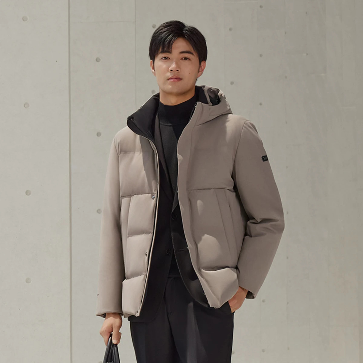 BOSIDENG 90% down jacket for men Winter Jacket Goose Down thicken warm outwear Puffer smart casual 260918