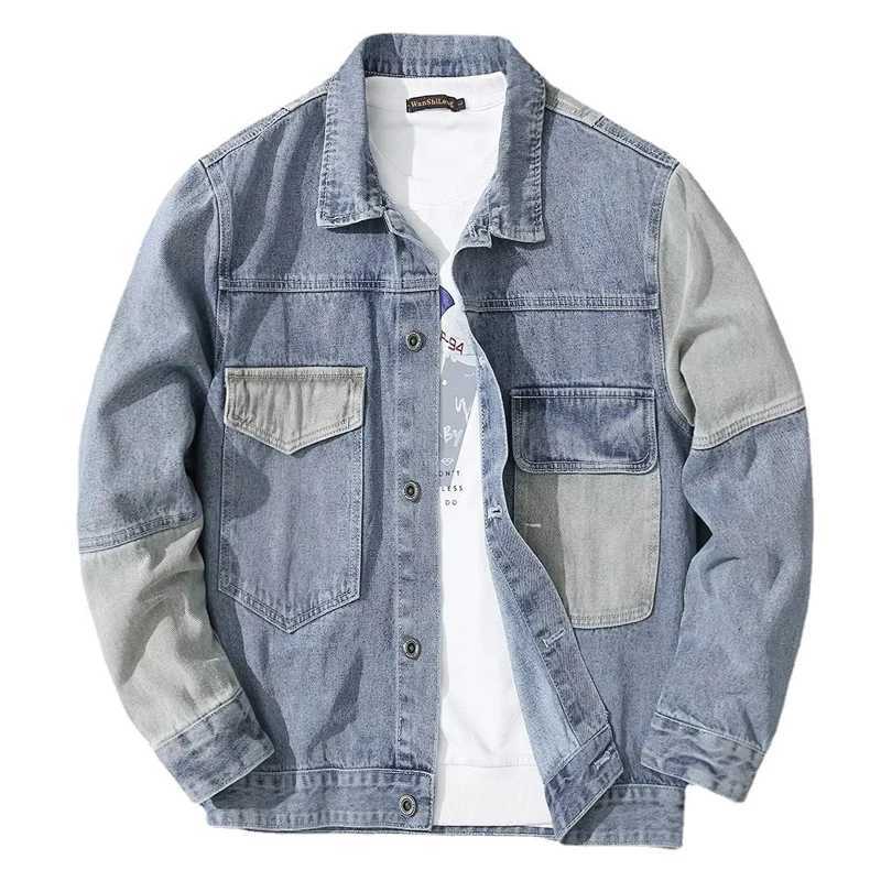 Spring Autumn Men's Denim Jackets Vintage Man Retro Strtwear Jeans Jackets Outdoor Classic Men Button Windbreaker Cow Boy Coat S260918PVRC
