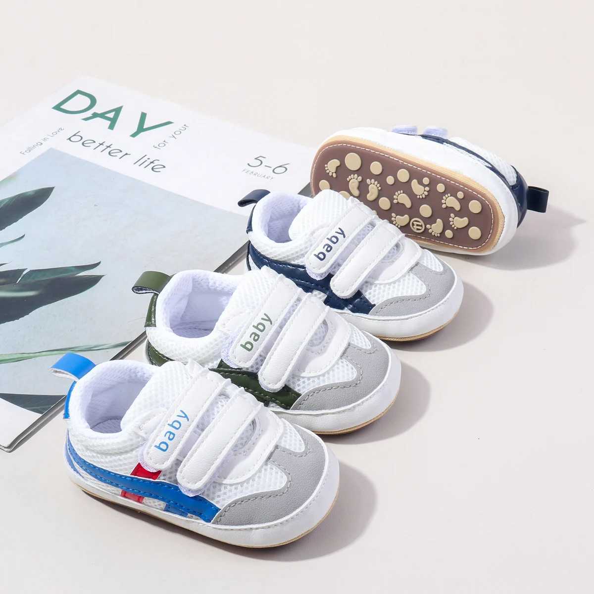 2025 Hot Sale New Design Baby Boys And Girls First Walking Breathable Toddler Shoes Outdoor Non-slip Fashionable Infant Shoes Q260916