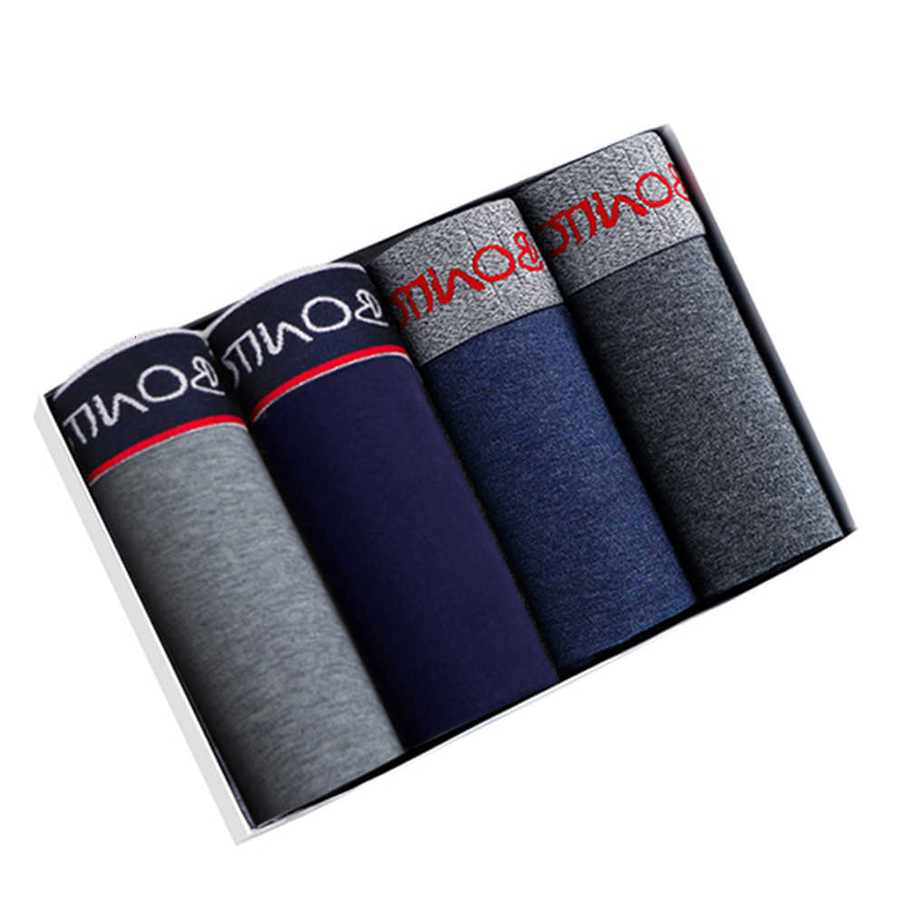 Underpants Mens Underpants Sexy 4Pcs Boxers Underwear Man Cotton Men's Panties Brand Male Boxer Shorts D260918
