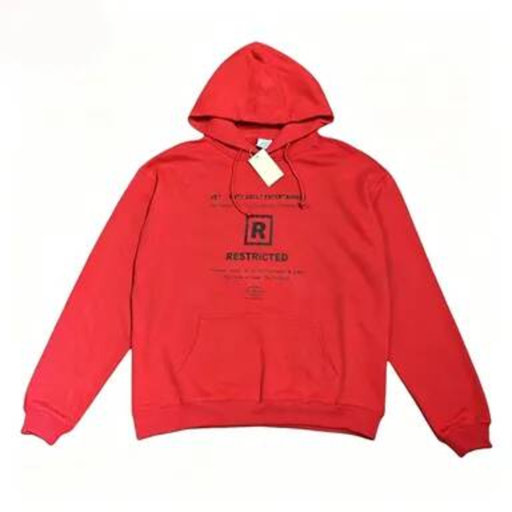 Vetments Hoodie Designer Sweatshirt Pullover Loose Fit Casual Mens And Womens VTM Hoodie Pants Hoody Letter Printed Graphic Long Sleeve Y2k Vettemen
