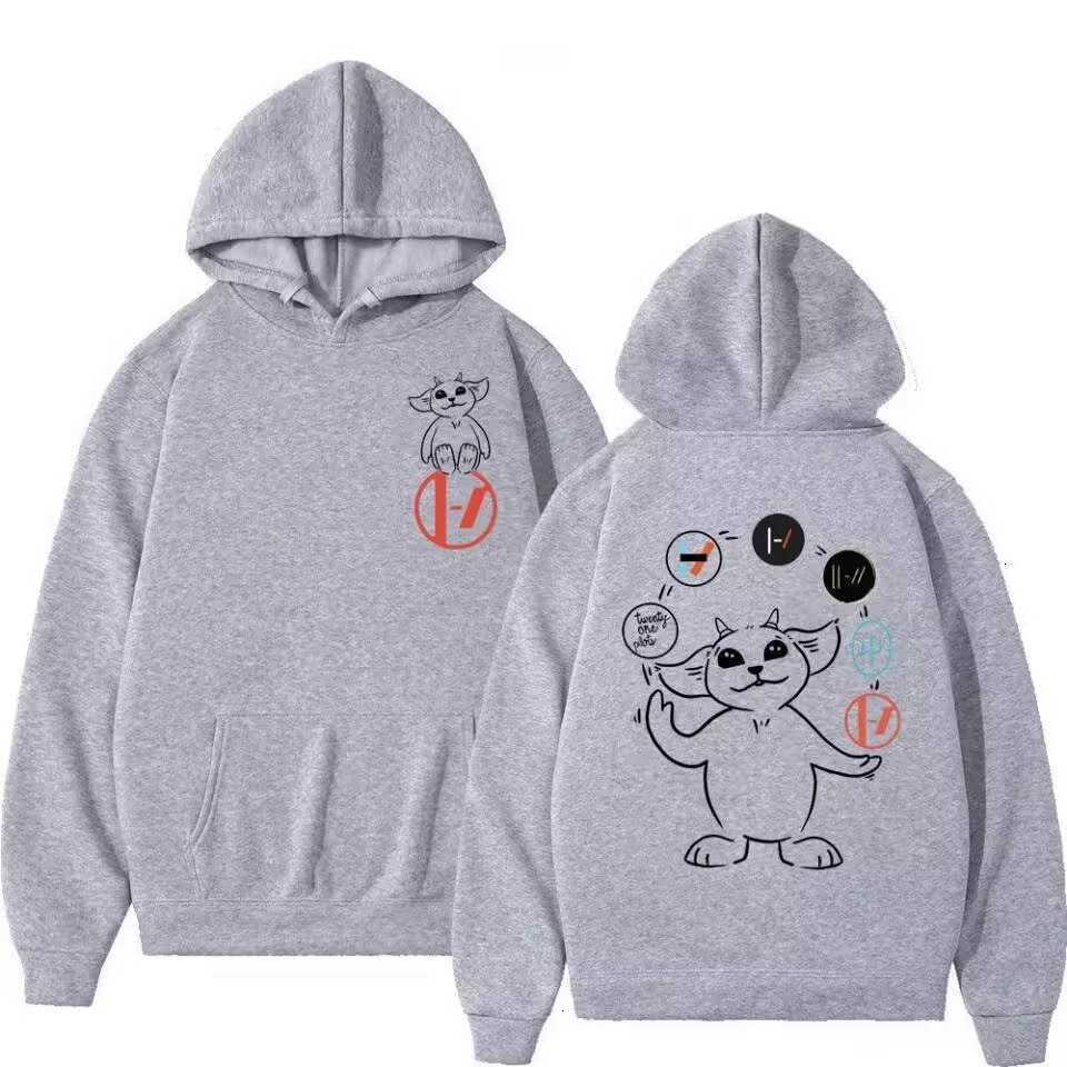 Men's No. 21 Pilot Printed Hoodie Printed Hip-Hop Retro Rock Sports Fashion Men's Sweater Autumn and Winter Adult New Tops C260915 C260915