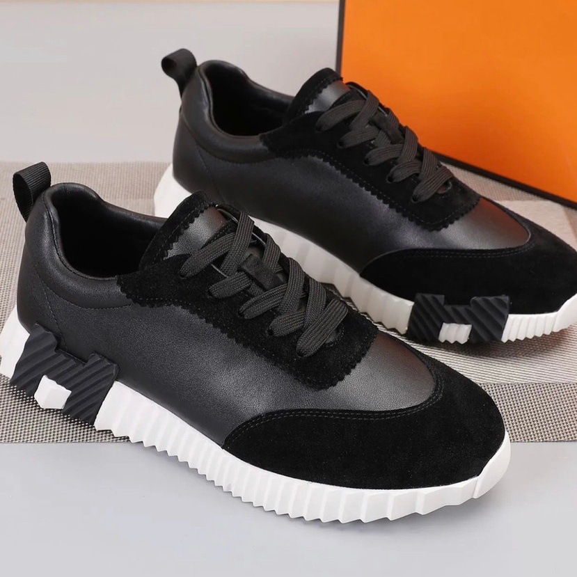 Training Shoes Color-blocked White Sneakers for Women New Round Toe Lace-up Flat Casual Couple's Sneakers